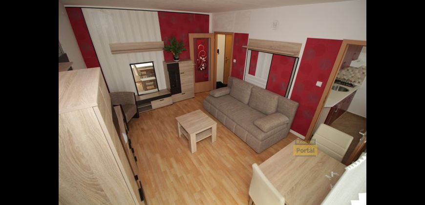 Pronájem bytu 1+kk, 27m2, Praha 4 - Krč, po rekonstrukci, zařízený