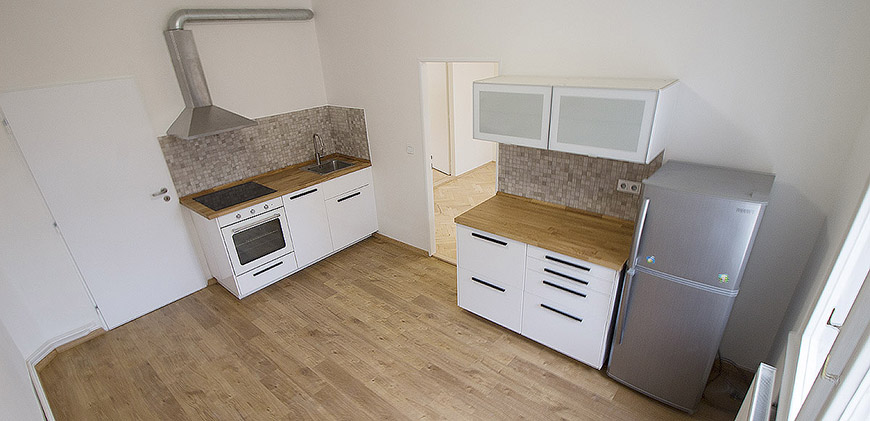 Pronájem bytu v Praze 10, byt 2+1, nezařízený